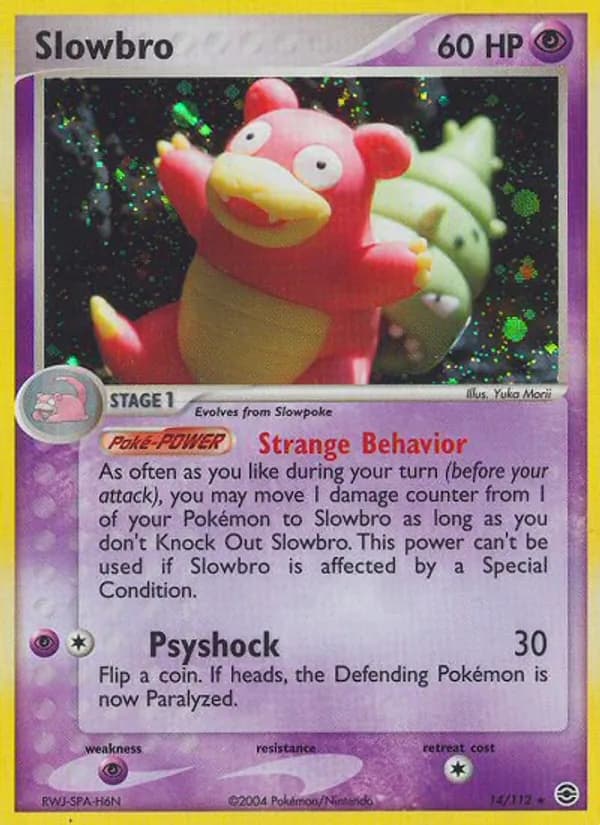 Slowbro 14/112, FireRed & LeafGreen