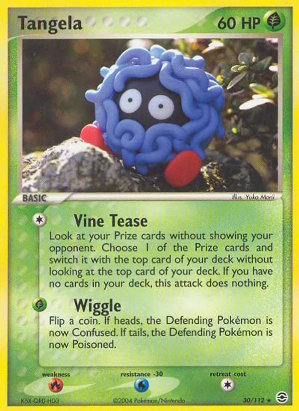 Tangela 30/112, FireRed & LeafGreen
