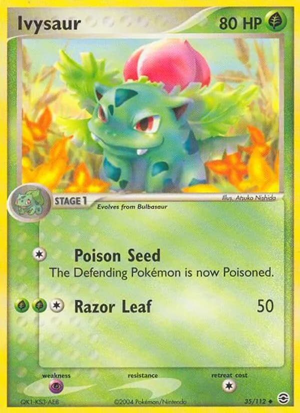 Ivysaur 35/112, FireRed & LeafGreen