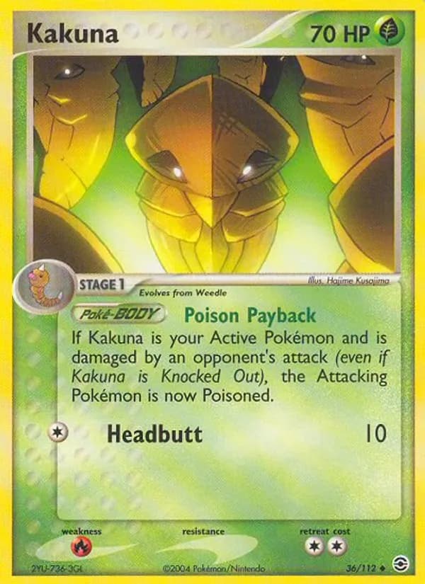 Kakuna 36/112, FireRed & LeafGreen