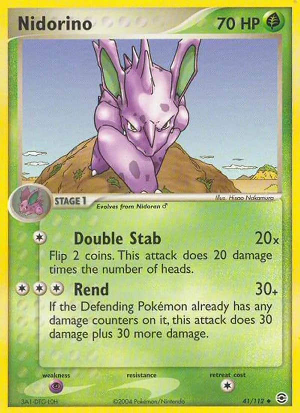 Nidorino 41/112, FireRed & LeafGreen