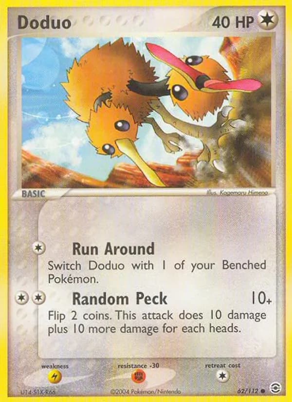 Doduo 62/112, FireRed & LeafGreen