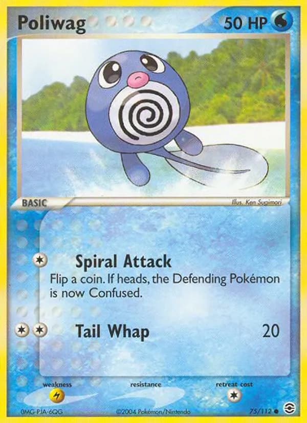 Poliwag 75/112, FireRed & LeafGreen