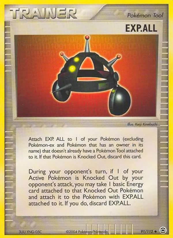 EXP. ALL 91/112, FireRed & LeafGreen