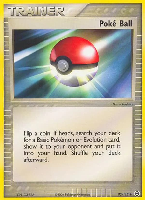 Poké Ball 95/112, FireRed & LeafGreen