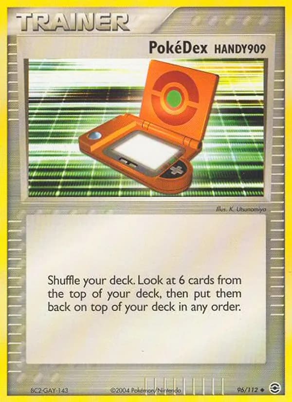 PokéDex (HANDY909) 96/112, FireRed & LeafGreen