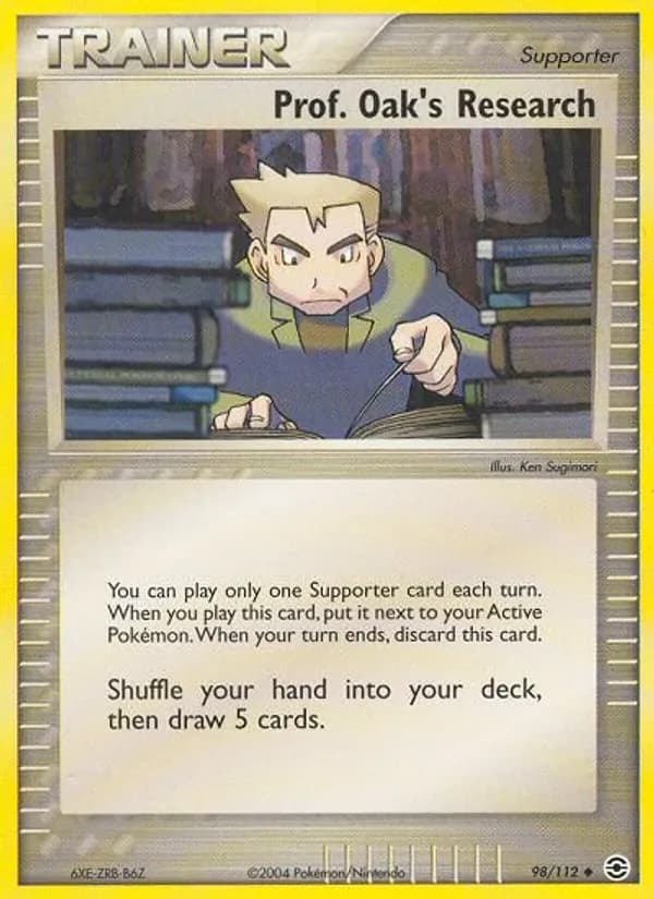 Prof. Oak's Research 98/112, FireRed & LeafGreen