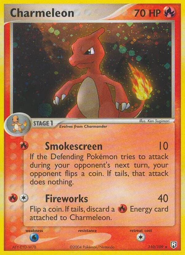 Charmeleon 110/109, Team Rocket Returns