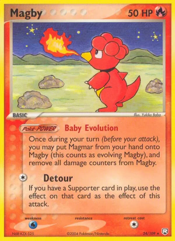 Magby 24/109, Team Rocket Returns