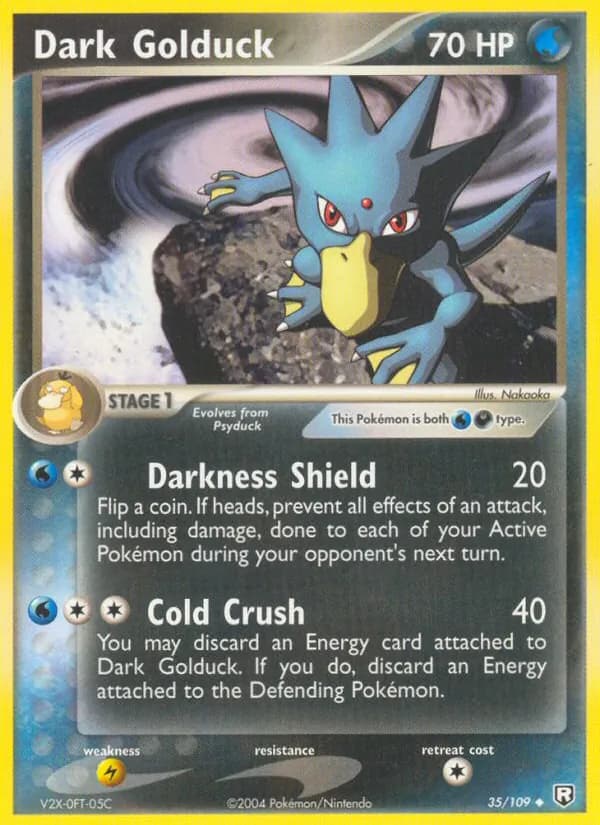 Dark Golduck 35/109, Team Rocket Returns