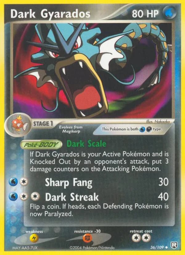 Dark Gyarados 36/109, Team Rocket Returns