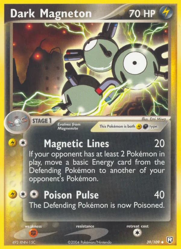 Dark Magneton 39/109, Team Rocket Returns