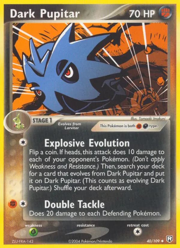 Dark Pupitar 40/109, Team Rocket Returns