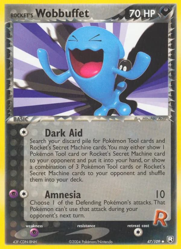 Rocket's Wobbuffet 47/109, Team Rocket Returns