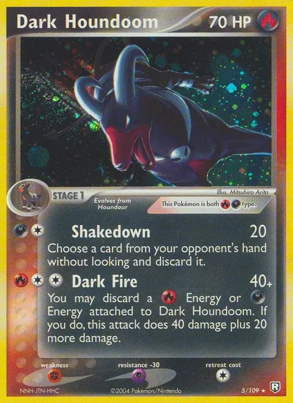 Dark Houndoom 5/109, Team Rocket Returns