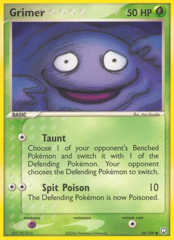 Grimer 56/109, Team Rocket Returns