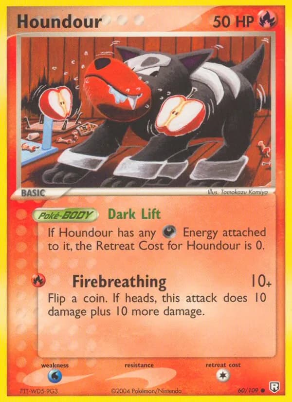 Houndour 60/109, Team Rocket Returns