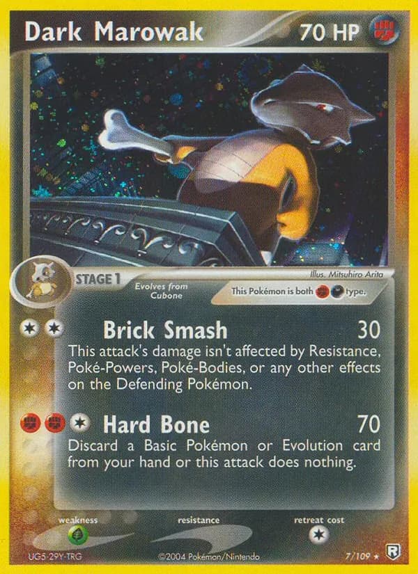 Dark Marowak 7/109, Team Rocket Returns