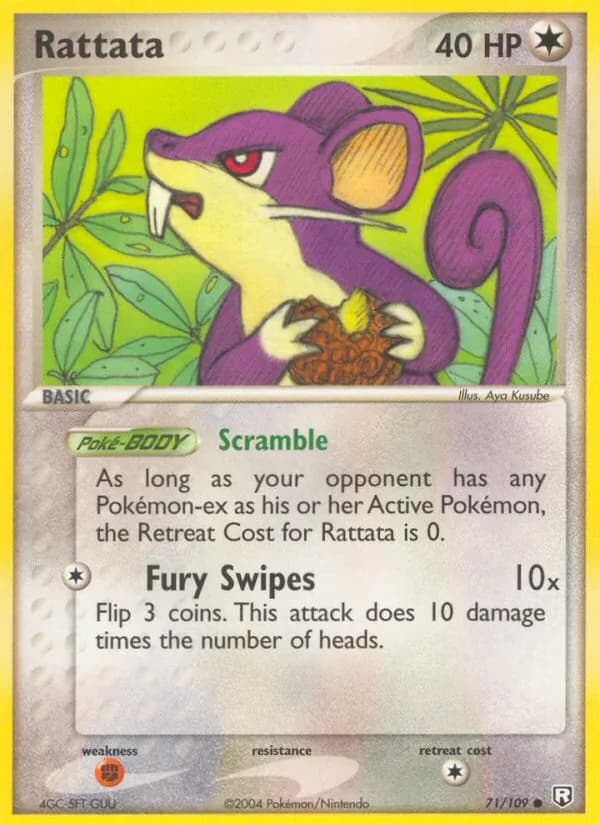 Rattata 71/109, Team Rocket Returns