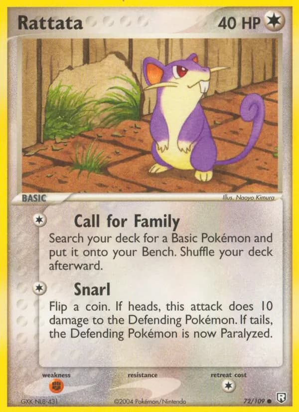 Rattata 72/109, Team Rocket Returns