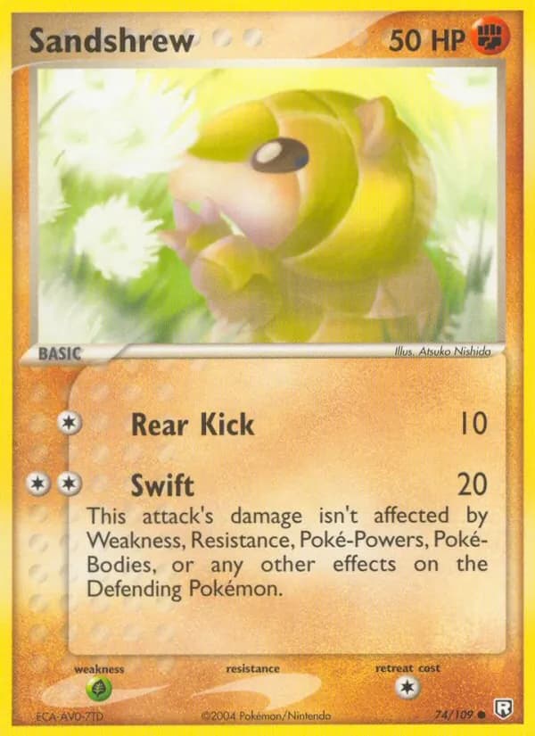 Sandshrew 74/109, Team Rocket Returns