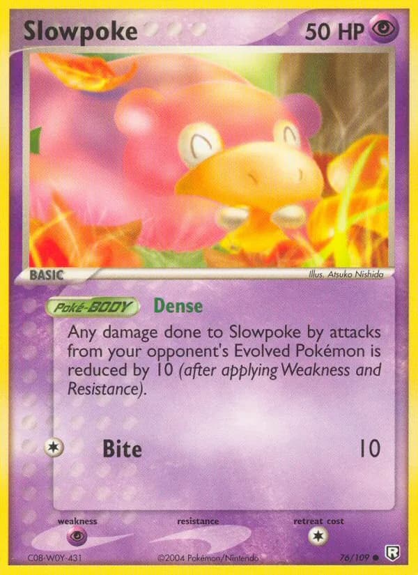 Slowpoke 76/109, Team Rocket Returns