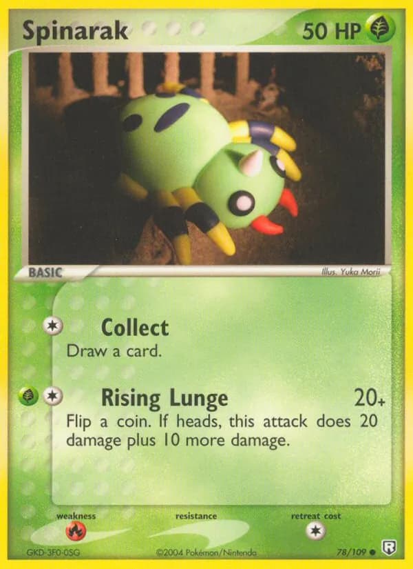 Spinarak 78/109, Team Rocket Returns