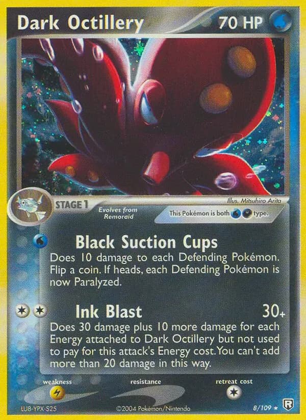 Dark Octillery 8/109, Team Rocket Returns