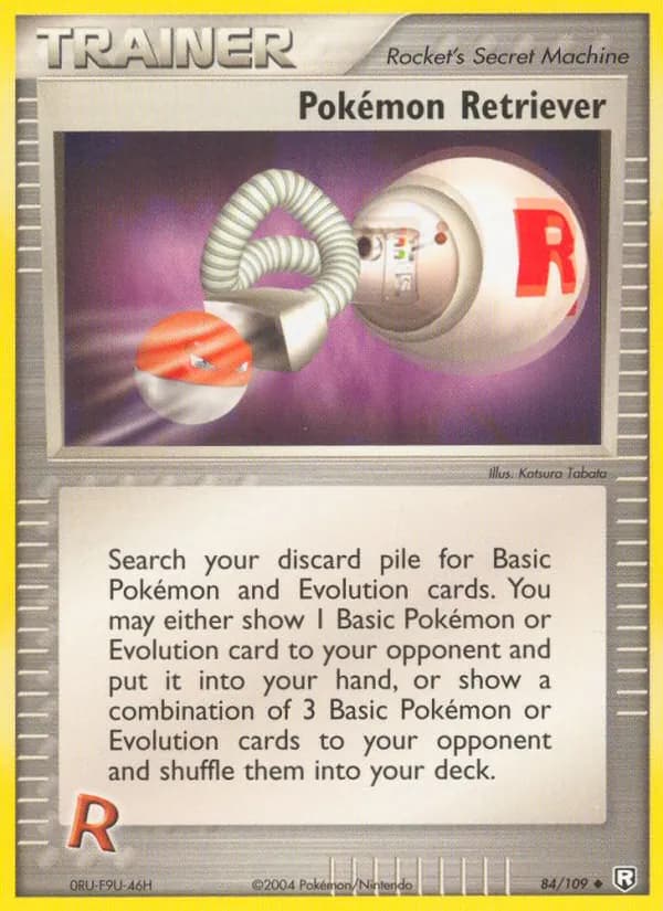 Pokémon Retriever 84/109, Team Rocket Returns