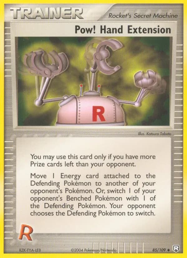 Pow! Hand Extension 85/109, Team Rocket Returns