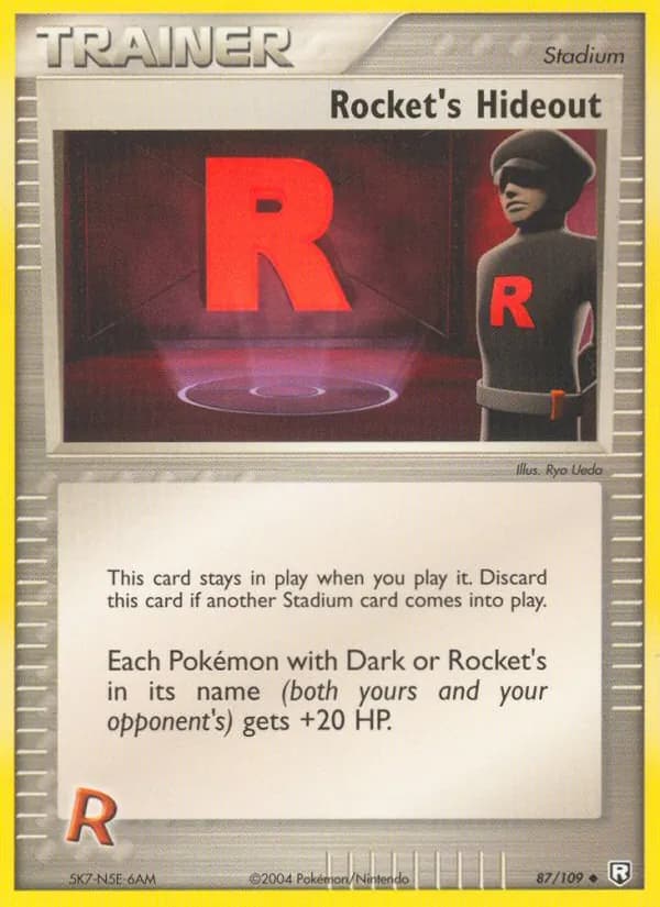 Rocket's Hideout 87/109, Team Rocket Returns