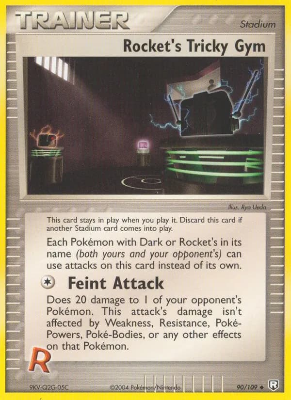 Rocket's Tricky Gym 90/109, Team Rocket Returns