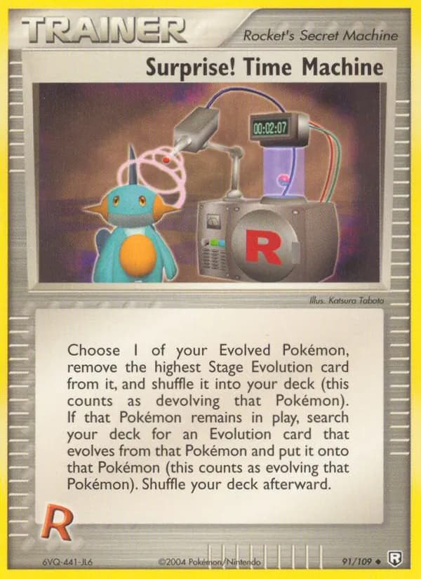 Surprise! Time Machine 91/109, Team Rocket Returns