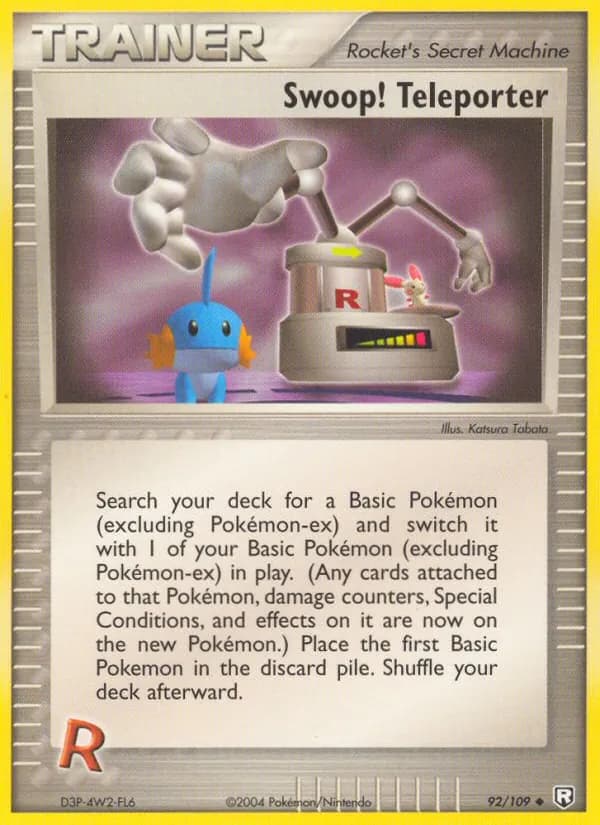 Swoop! Teleporter 92/109, Team Rocket Returns