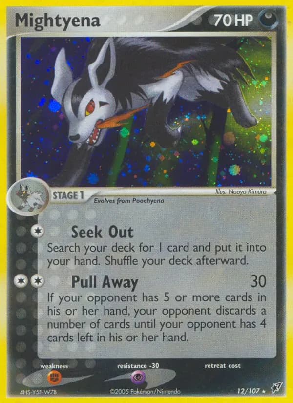 Mightyena 12/107, Deoxys