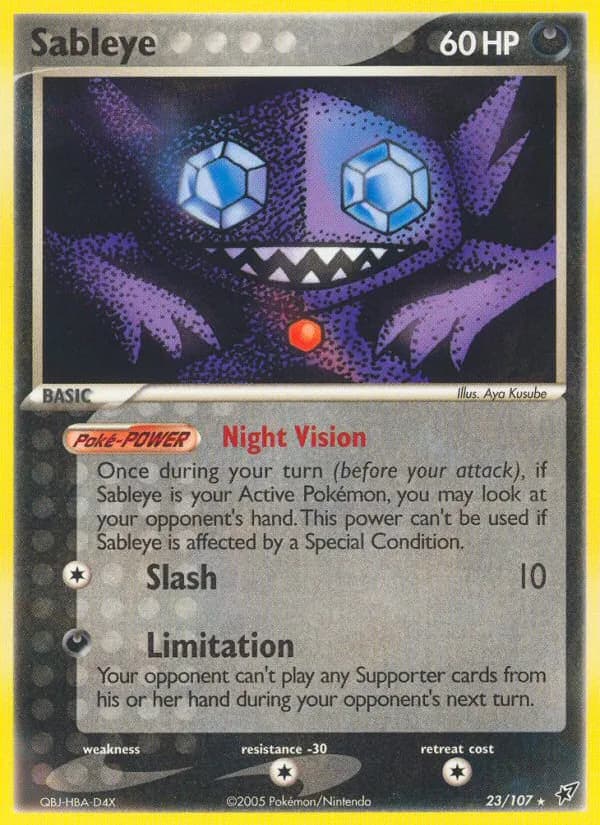 Sableye 23/107, Deoxys