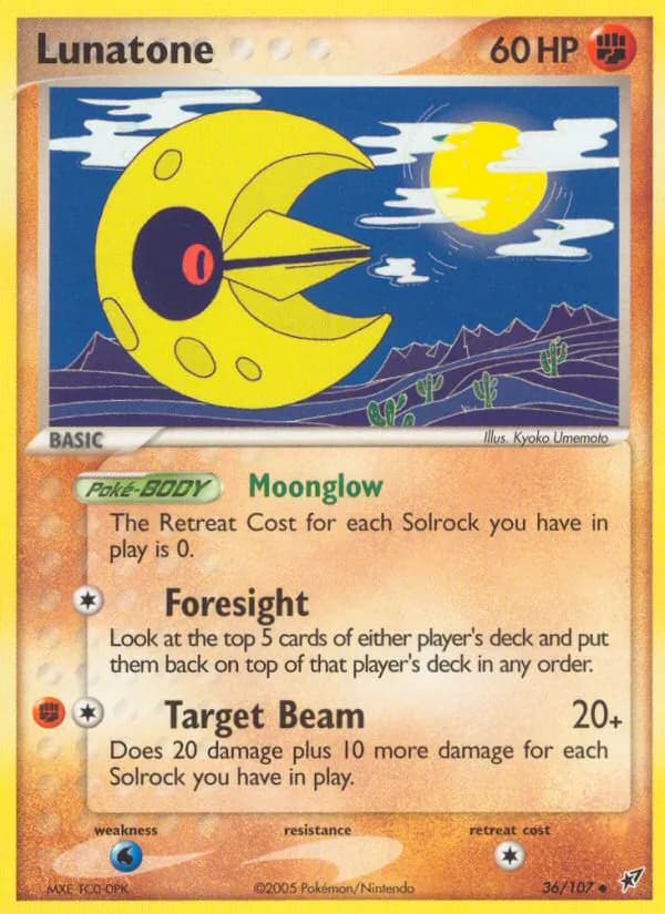 Lunatone 36/107, Deoxys