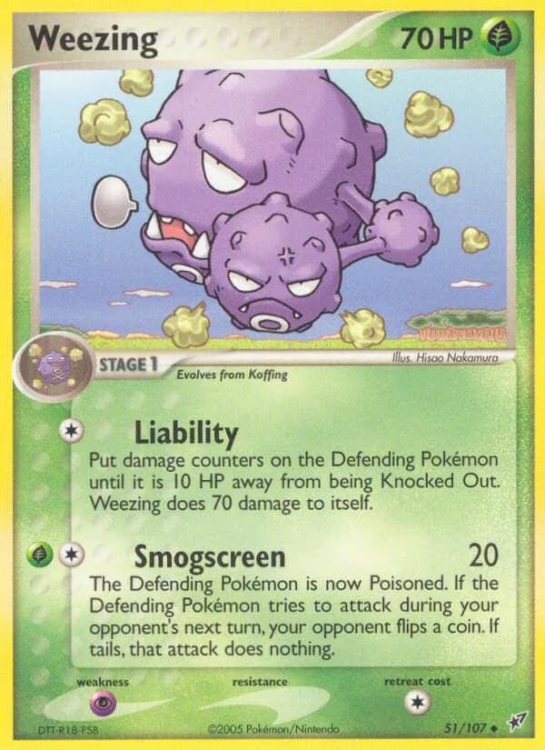 Weezing 51/107, Deoxys