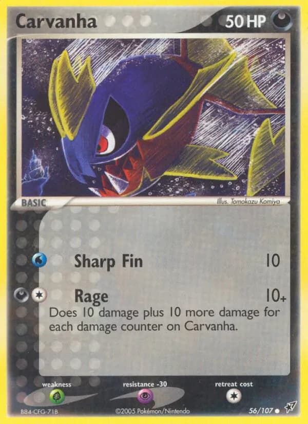 Carvanha 56/107, Deoxys
