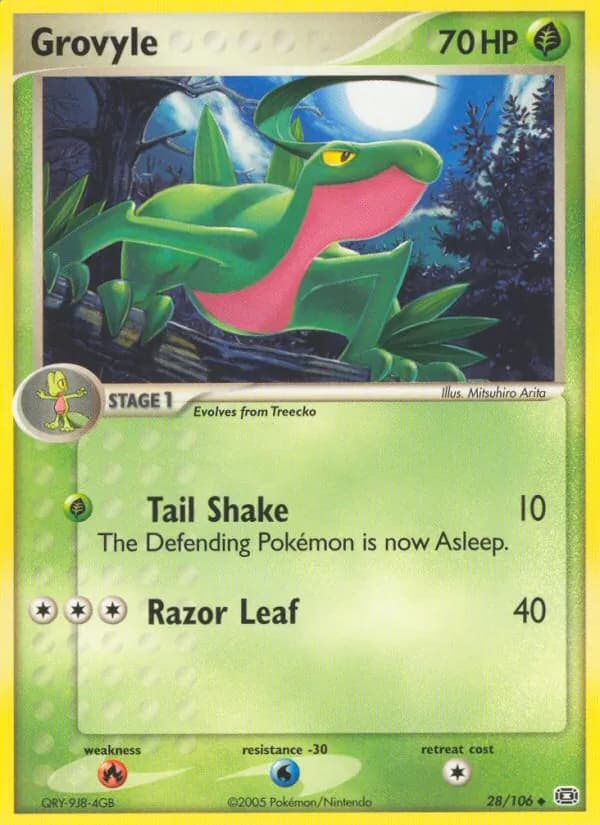 Grovyle 28/106, Emerald