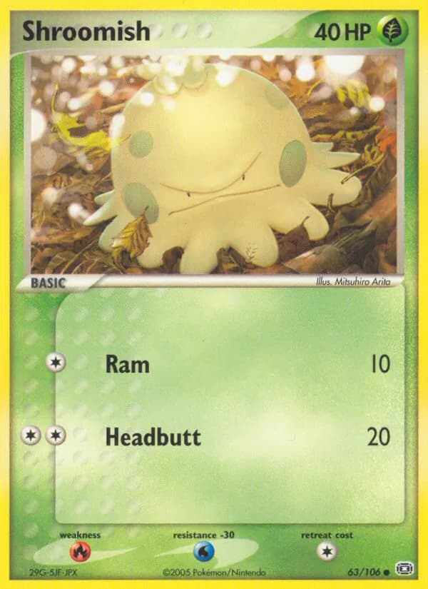 Shroomish 63/106, Emerald