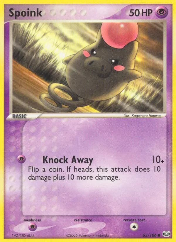 Spoink 65/106, Emerald