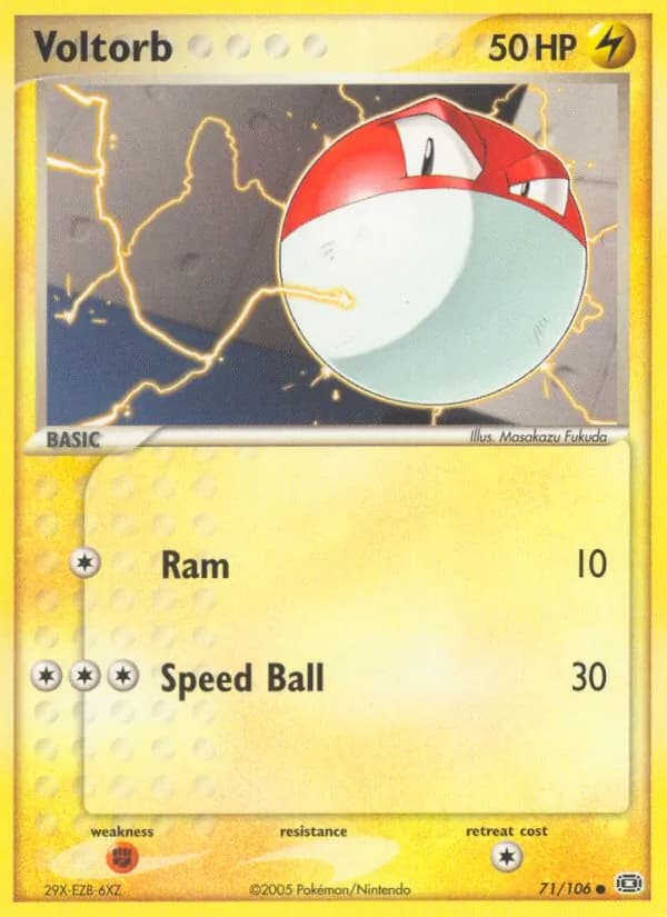 Voltorb 71/106, Emerald