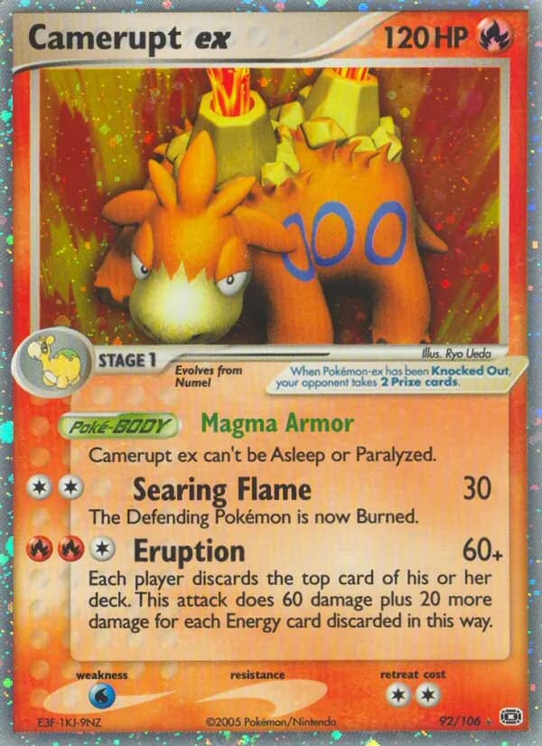 Camerupt ex 92/106, Emerald
