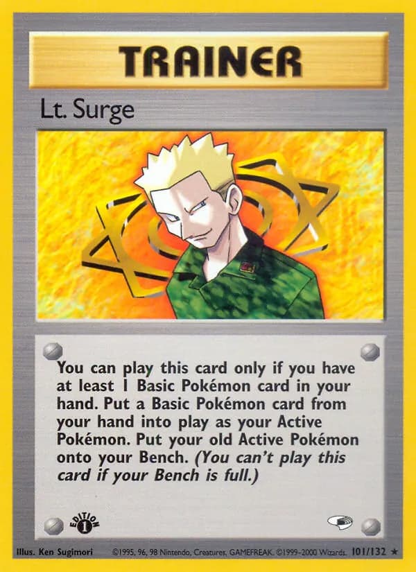 Lt. Surge 101/132, Gym Heroes