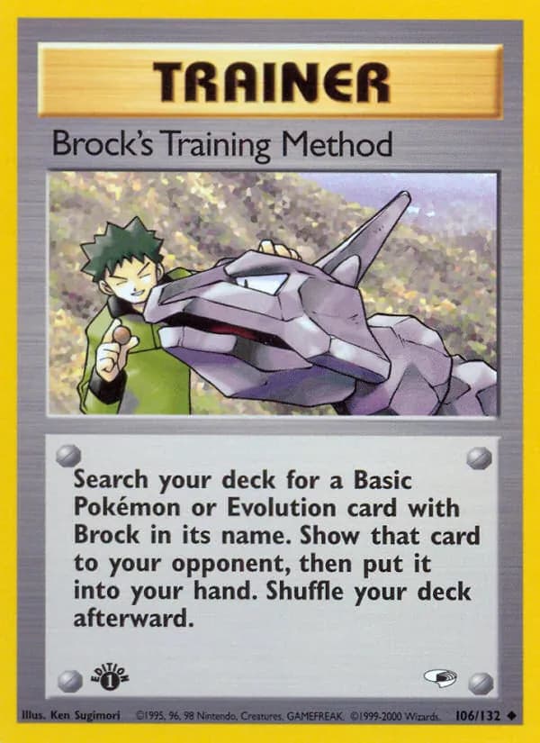 Brock's Training Method 106/132, Gym Heroes