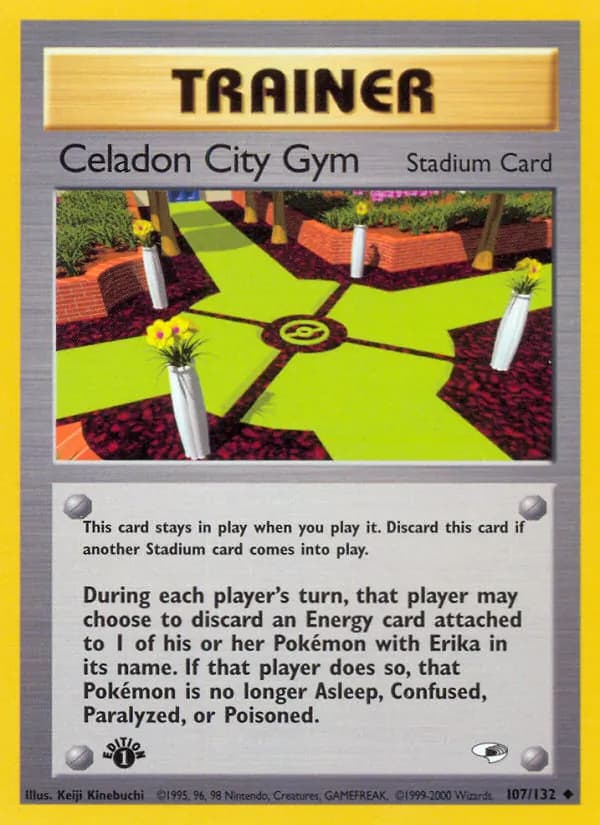Celadon City Gym 107/132, Gym Heroes