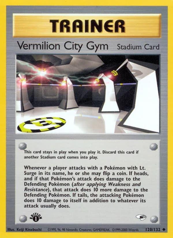 Vermilion City Gym 120/132, Gym Heroes
