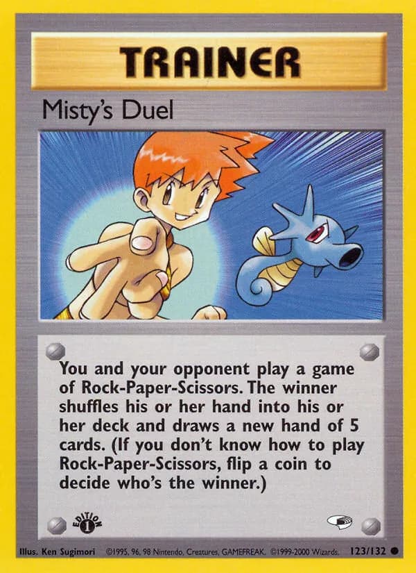 Misty's Duel 123/132, Gym Heroes
