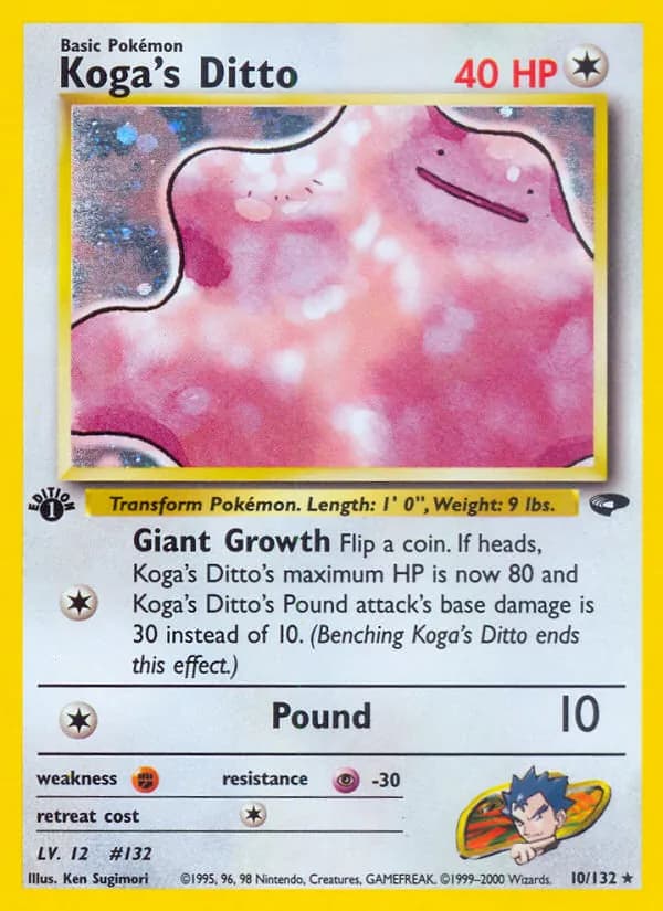 Koga's Ditto 10/132